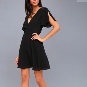 Lulus Black Mini Dress